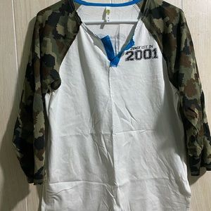 Zumba baseball tee